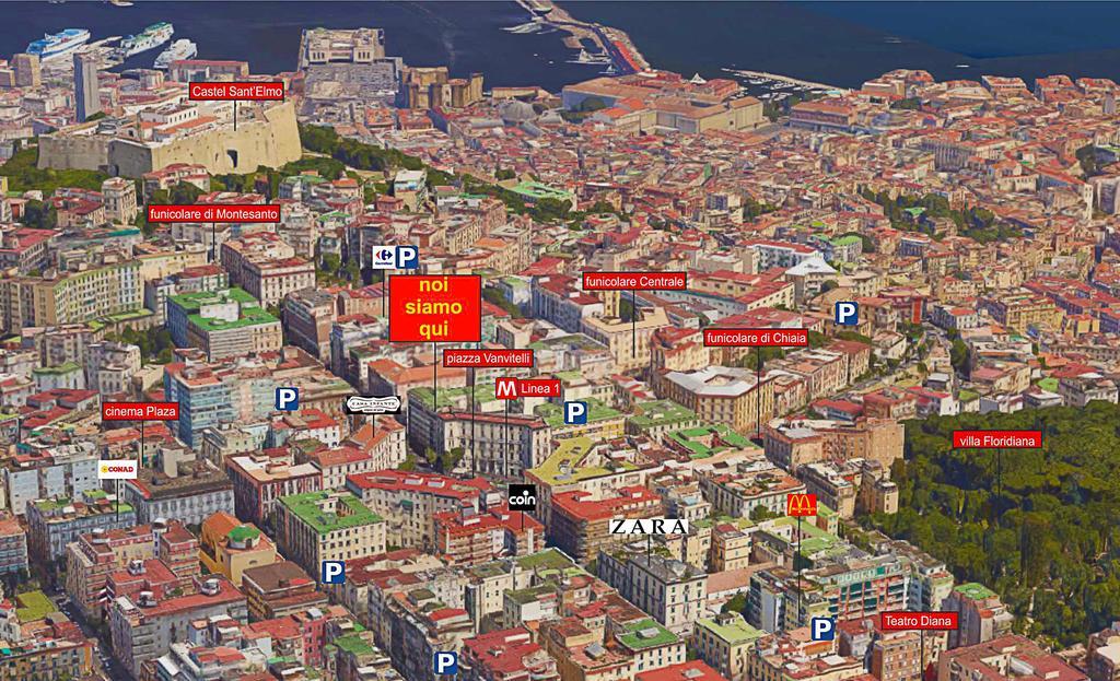 Alis Vanvitelli Suite Napoli Eksteriør billede